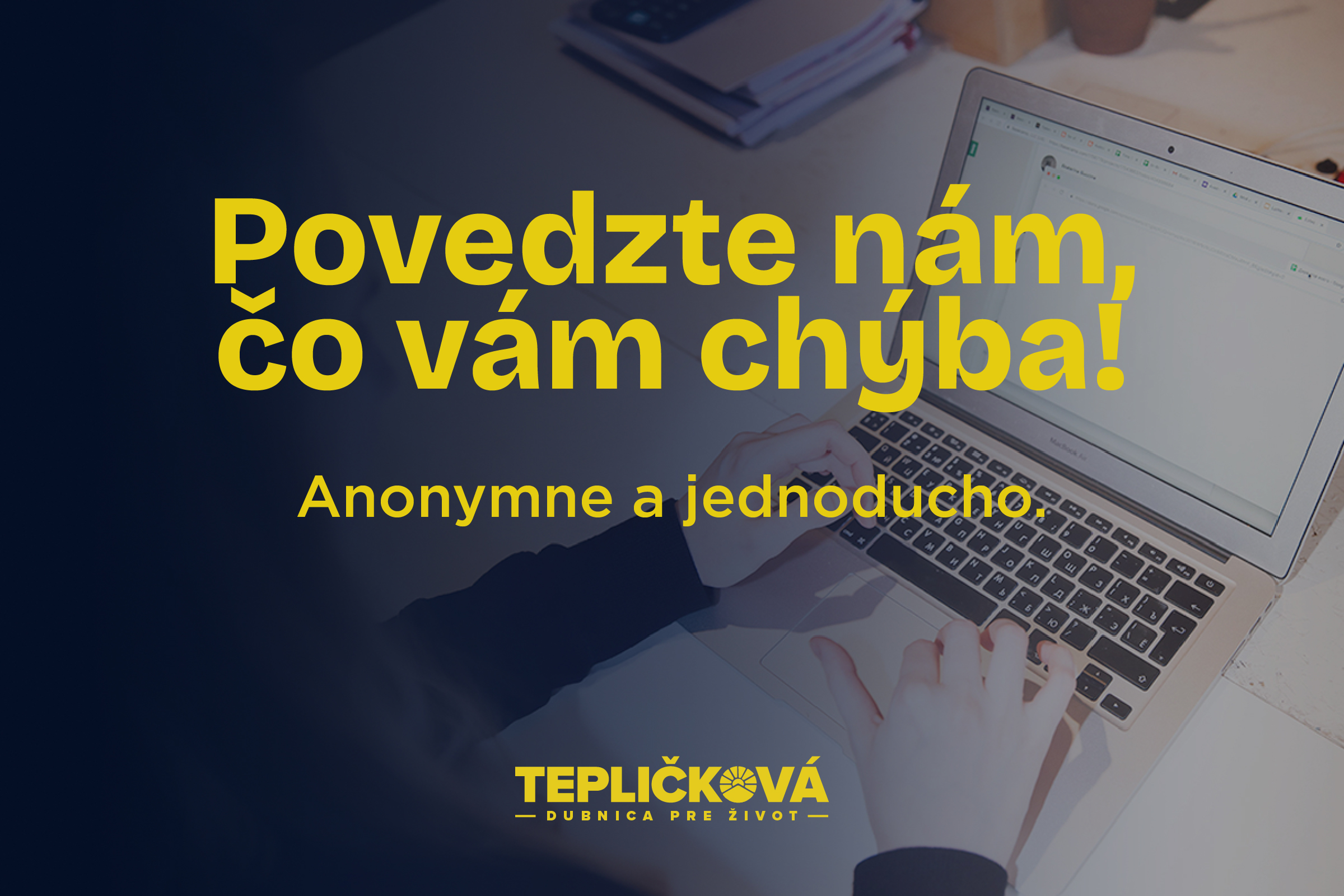Online anonymný dotazník pre občanov Dubnice nad Váhom