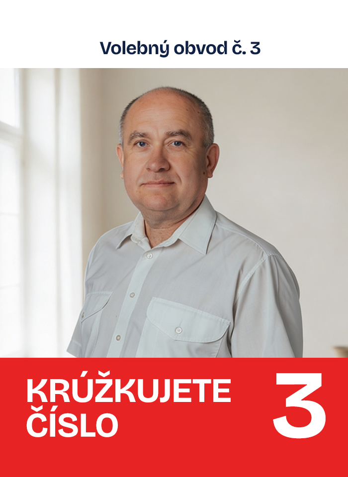 Ing. Marián Ondrejec — Dopravný inžinier — kampaň Ivany Tepličkovej Dubnica